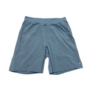 Lululemon Athletica Mens Heather Grey 10" Training Shorts Medium